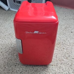 Red Mini Fridge